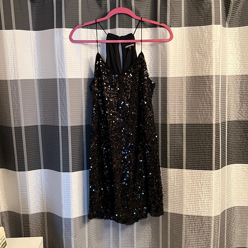 Express sequined dress